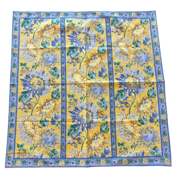 April Cornell Sunflower Napkins French Country set Of Four NEW - Picture 1 of 4
